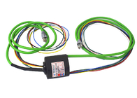 100M Ethernet Melalui Lubang Slip Ring Parameter Opsional 12,7mm