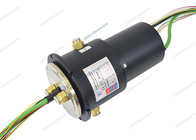 0 - 480V AC/DC Pneumatic Rotary Union Dengan Konektor Listrik / Cincin Slip Sinyal Ethernet