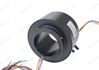 ID 100mm Melalui Lubang Slip Ring Dengan IP65 Rotating Connector Electrical Swivel
