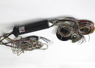 Multi-Channel Capsule Slip Ring Swivels Mentransfer Sinyal Ultrasonik 0-300rpm