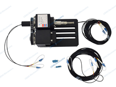 Sambungan Putar Serat Optik dengan 2 saluran MM