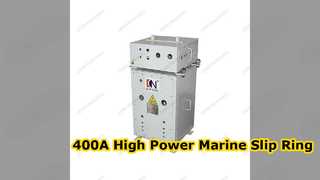 Slip Ring Laut Arus Tinggi 400A untuk Mesin Berat