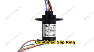 Slip Ring Ringkas untuk Sinyal Campuran dan Transmisi Daya