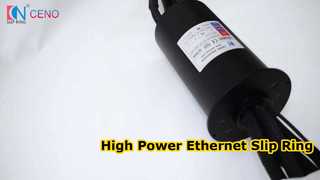 Solusi Ethernet Daya Tinggi Slip Ring Hibrida