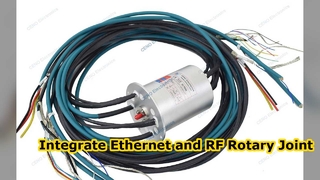 Integrasikan Sinyal Ethernet dan RF Rotary Joint