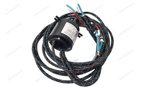 Slip ring suhu rendah dengan daya dan Ethernet