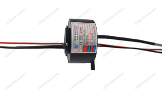 CENO Melalui Bore Slip Ring untuk Transfer Daya dan Sinyal