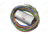 Melalui Bore 1000m Gigabit Ethernet Sinyal Slip Ring Collector Dengan Rotary Electrical Joint