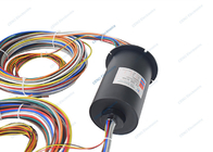Solid Electric Power Slip Ring Dengan 20A 50A Untuk Sistem Otomatis Industri