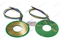 FR-4 PCB Platter Pisah Pancake Slip Ring dengan ID32mm Untuk Perangkat Listrik