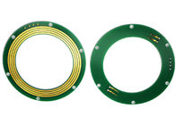FR-4 PCB Disc Slip Ring Melalui Kombinasi Sinyal Daya Bore Untuk Penggunaan Excavator