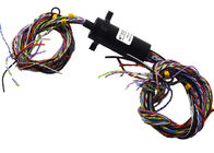 Logam Mulia Kapsul Slip Ring Kabel Dapat Disesuaikan Dengan Sinyal RS422 RS232