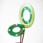 ID 20mm Mini Slip Ring 24VAC Kontak Berharga Logam Untuk Ferris Wheel