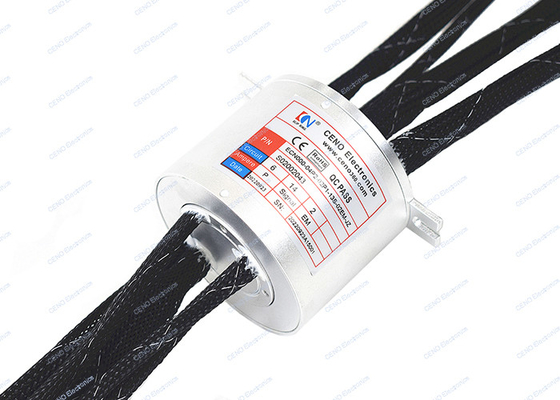 100m Ethernet Slip Ring Mengintegrasikan Daya Suhu Rendah Untuk Pesawat