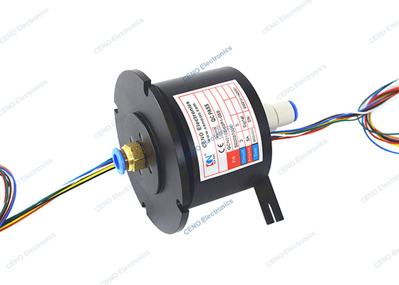 Slip Ring Terintegrasi Industri Dengan Daya Listrik Dan Sinyal Pneumatik