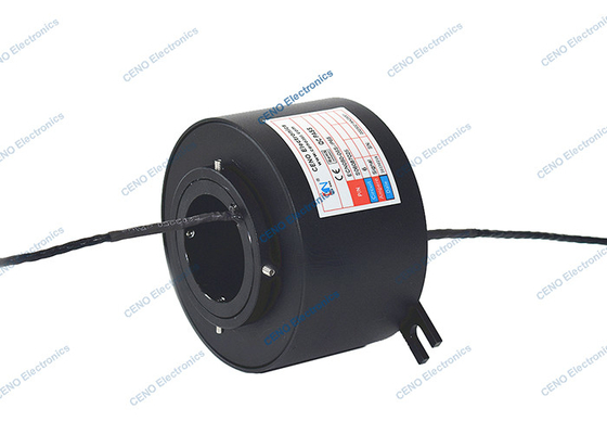 Melalui Lubang Slip Ring Dengan Sinyal IP65 RS485 Untuk Aplikasi Industri