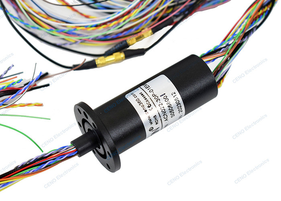 Slip Ring Kapsul Suhu Rendah Dengan Sinyal HDMI RS422 Ethernet