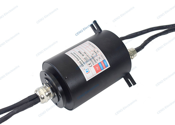 Encoder Signal Integrated Slip Ring 400VAC Dengan IP65 Rotary Electrical Joint