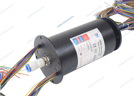 Integrated IP51 Pneumatic Rotary Union Dan Rotary Signal Electric Joint Slip Rings