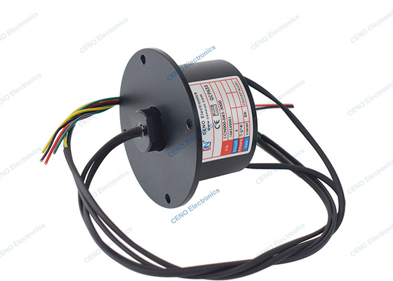 Pt100 Transduser Tekanan Kecepatan Tinggi Slip Ring 3000rpm Konektor Listrik