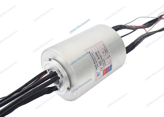 Low Temperature Power Integrated Slip Ring Dengan Through Hole Conductive Collector