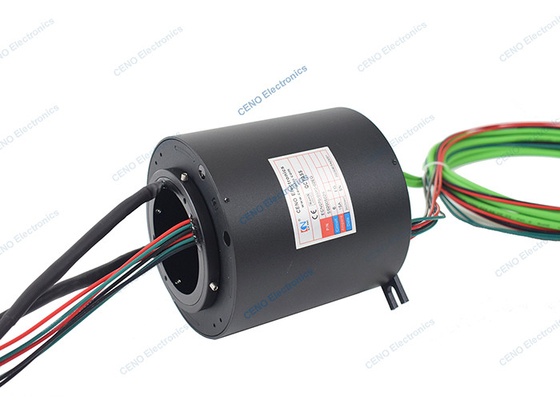 Mengintegrasikan Power Gigabit Ethernet Slip Ring Disesuaikan Untuk Industri Sistem Otomatis