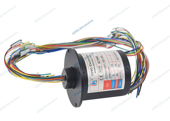 Customized 1000RPM High Speed Slip Ring dengan emas ke emas bahan untuk industri