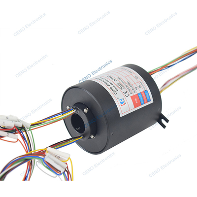 3000RPM High Speed Slip Rings dengan Through Hole ID20mm Untuk Sistem Industri