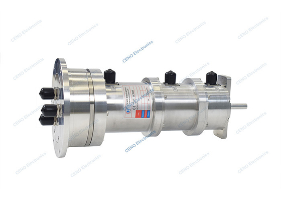 3 Saluran Frekuensi Radio Rotary Joint dengan RF Slip Ring Untuk Antenna Radar