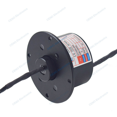 5 Sirkuit RS422 Sinyal Slip Ring dengan Logam mulia Untuk Sistem Induatrial