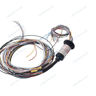 HDMI Video Slip Ring Kapsul dengan PLA analog Video & 100M sinyal Ethernet