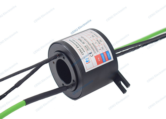 Ethernet Signal Slip Ring dengan Through Hole untuk lingkungan suhu rendah
