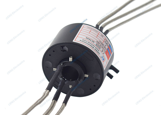 Kelompok 3 K-tipe Thermocouple Signal Slip Ring dengan Through Hole Untuk Industri
