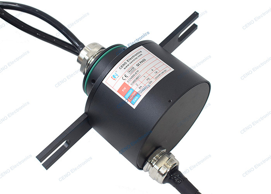 High Protection Electric Power Slip Ring dengan IP65 untuk Sistem Industri