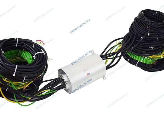 Air Proof Slip Ring Dengan IP67 Dan Inner Bor 50mm Untuk Mesin Pelabuhan
