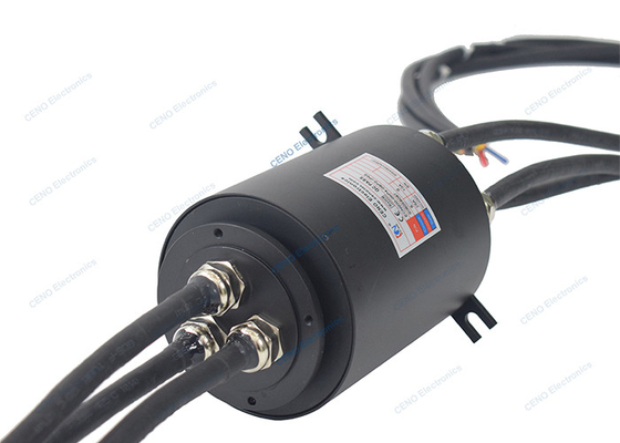 Industri slip ring dengan 17 sirkuit konektor listrik putar untuk otomatisasi