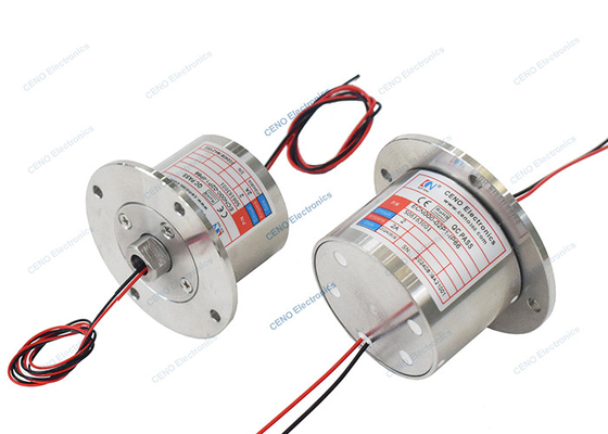 Waterproof Slip Ring Dengan Ip66 Opsional Untuk Peralatan Marinir Insinyur