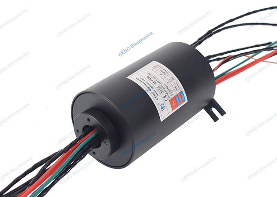 Ethernet Signal Slip Ring Combine konektor listrik berputar untuk industri