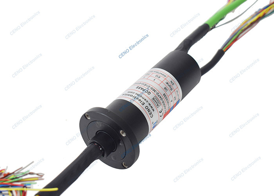 Slip Ring suhu rendah dengan sinyal HD-SDI dan Ethernet untuk konverter HDMI