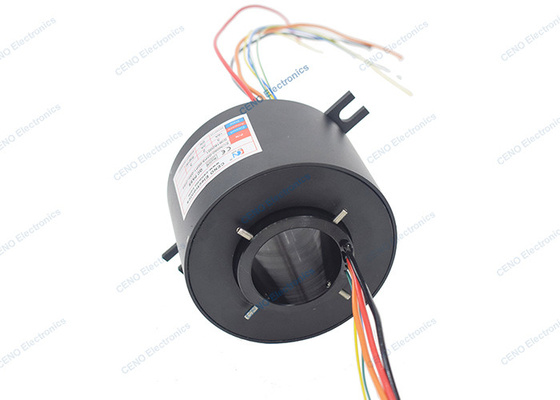 8 Sirkuit Listrik Melalui Bor Slip Ring dengan ID50mm Untuk Sistem Industri