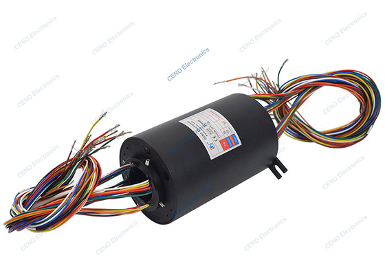 Through Bore Slip Ring dengan Inner Bore 38mm Untuk Sistem Industri