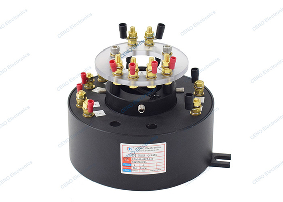 Melalui Bore Slip Ring Mengintegrasikan Daya Listrik Dengan Sinyal Thermocouple
