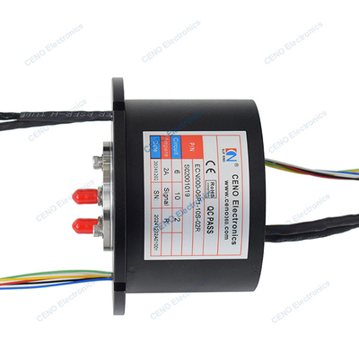 Mengintegrasikan RS422 Signal & RF Slip Ring dengan Radio Frequency Rotary Joint Untuk Radar