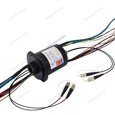 Temperatur rendah mengintegrasikan FORJs slip ring dengan Ethernet & serat optik rotary joint