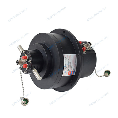 Mengintegrasikan sinyal dan forjs slip ring dengan SM serat optik rotary joint