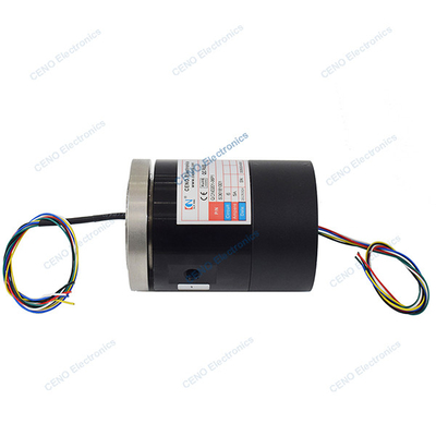 Mengintegrasikan listrik dan gas slip ring dan pneumatic hidraulik rotary union