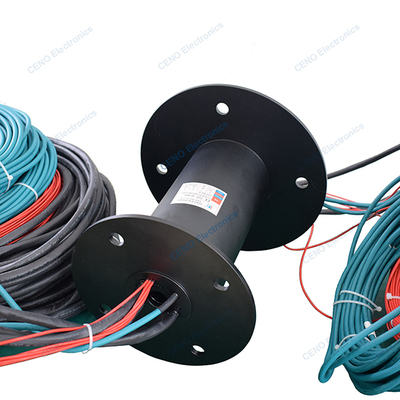 Cincin Slip Anti-ledakan Suhu Rendah dengan Daya Listrik & Sinyal Ethernet