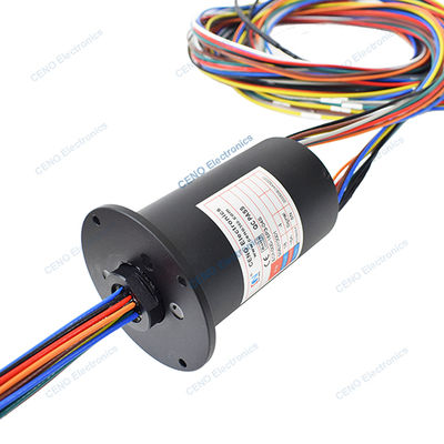 Profinet Signal Slip Ring combine Electric Power Rotary Joint for communication