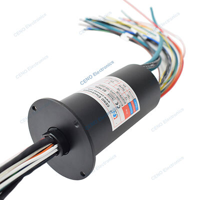 Slip Ring Ethernet menggabungkan Daya Listrik dan Sinyal RS422 untuk Lengan Robot