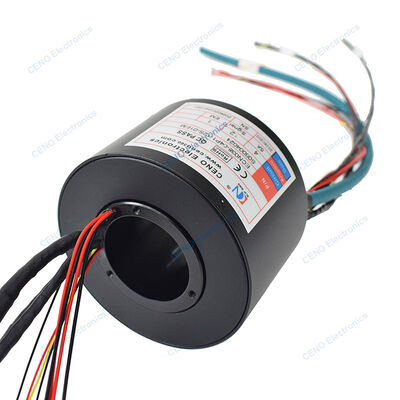 Slip Ring Suhu Rendah dengan Sinyal Ethernet RS422 untuk Sistem Instrumen Penerbangan